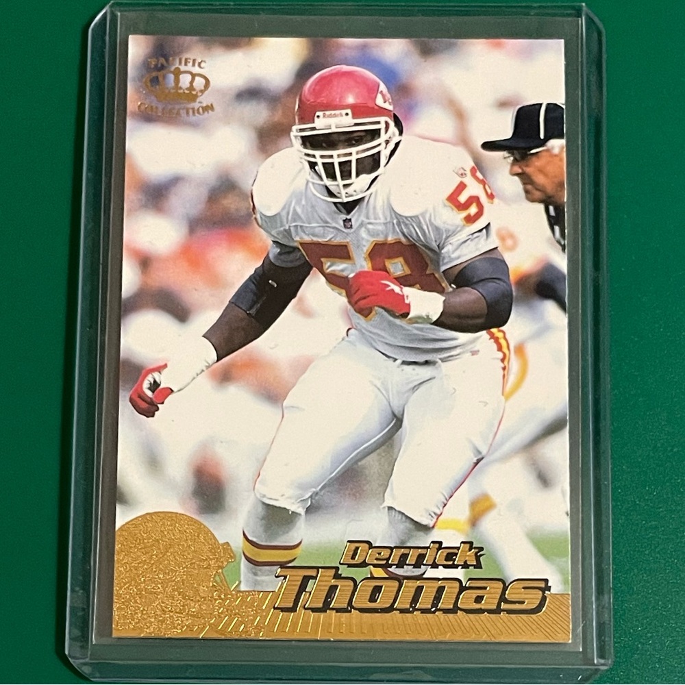 Derrick Thomas #215 1996 Pacific Crown Collection Football Trading Card